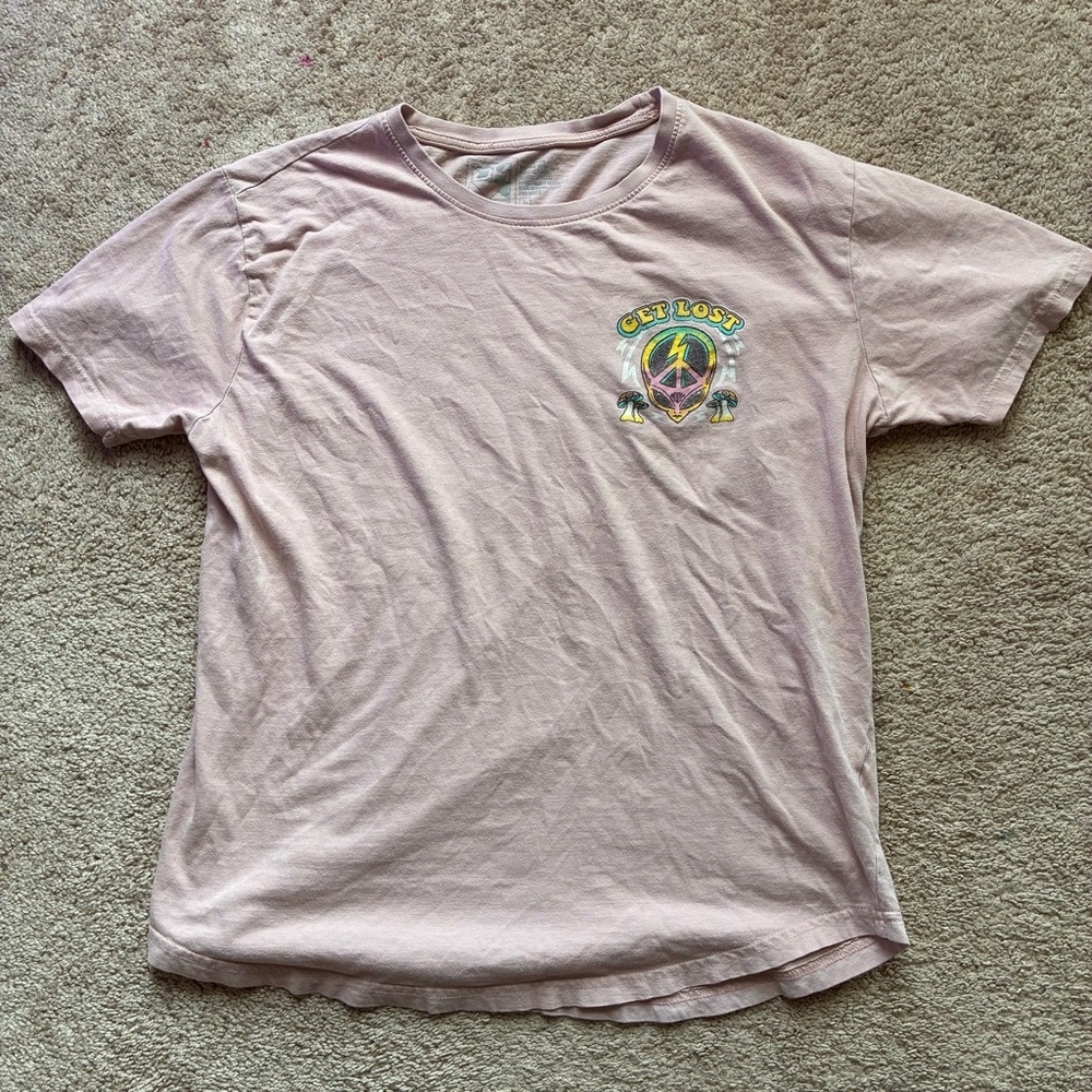 DKNY‎ Cream Graphic Tee